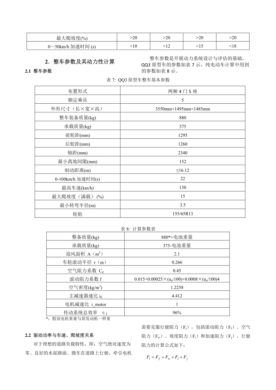 如何合理确定微型纯电动车动力系统设计参数？_第3页