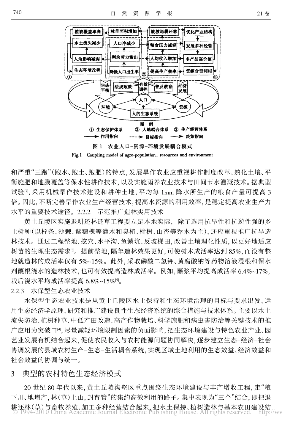 黄土丘陵沟壑区农村特色生态经济模式探讨_第3页