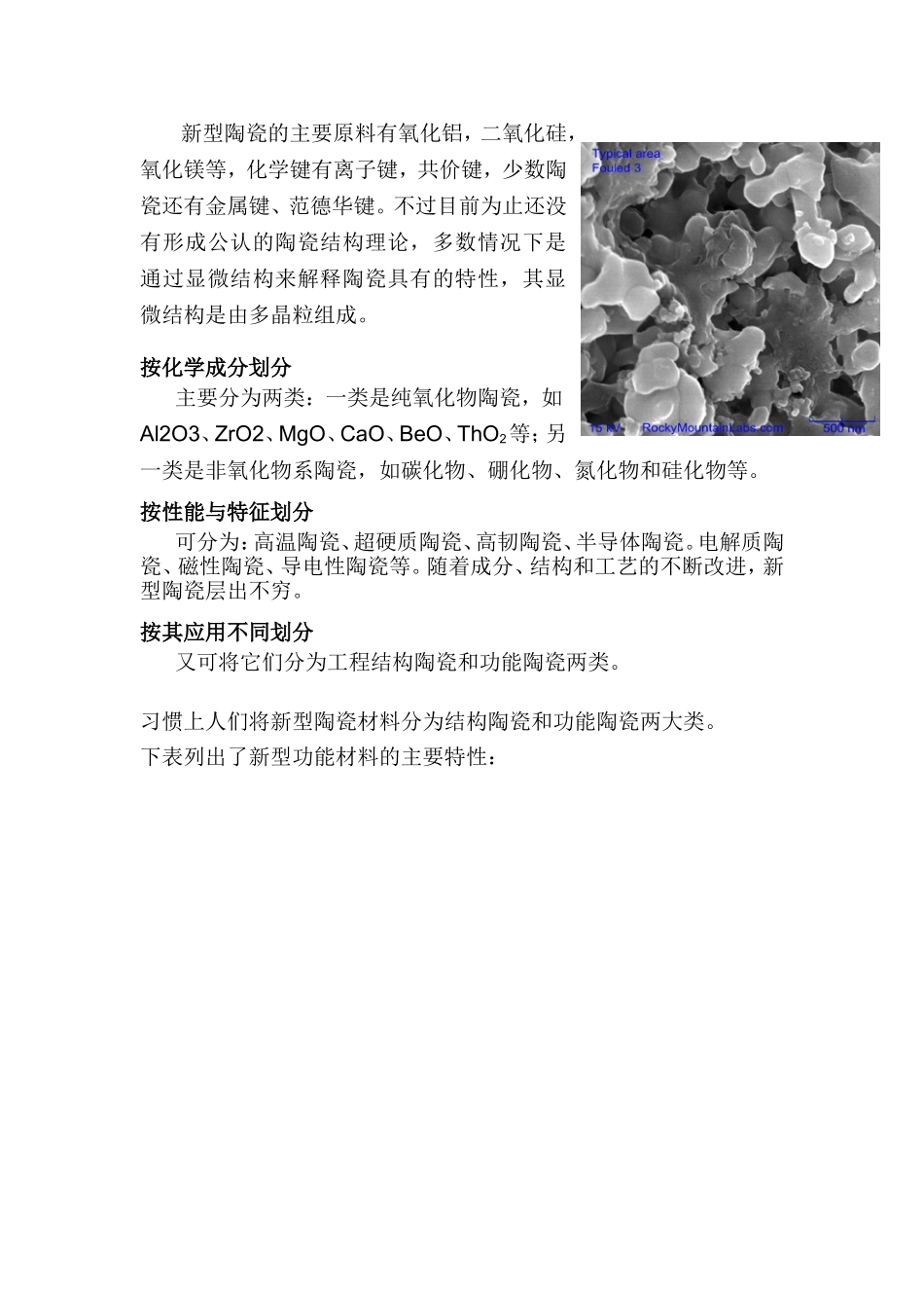 新型陶瓷材料的特性及应用_第2页