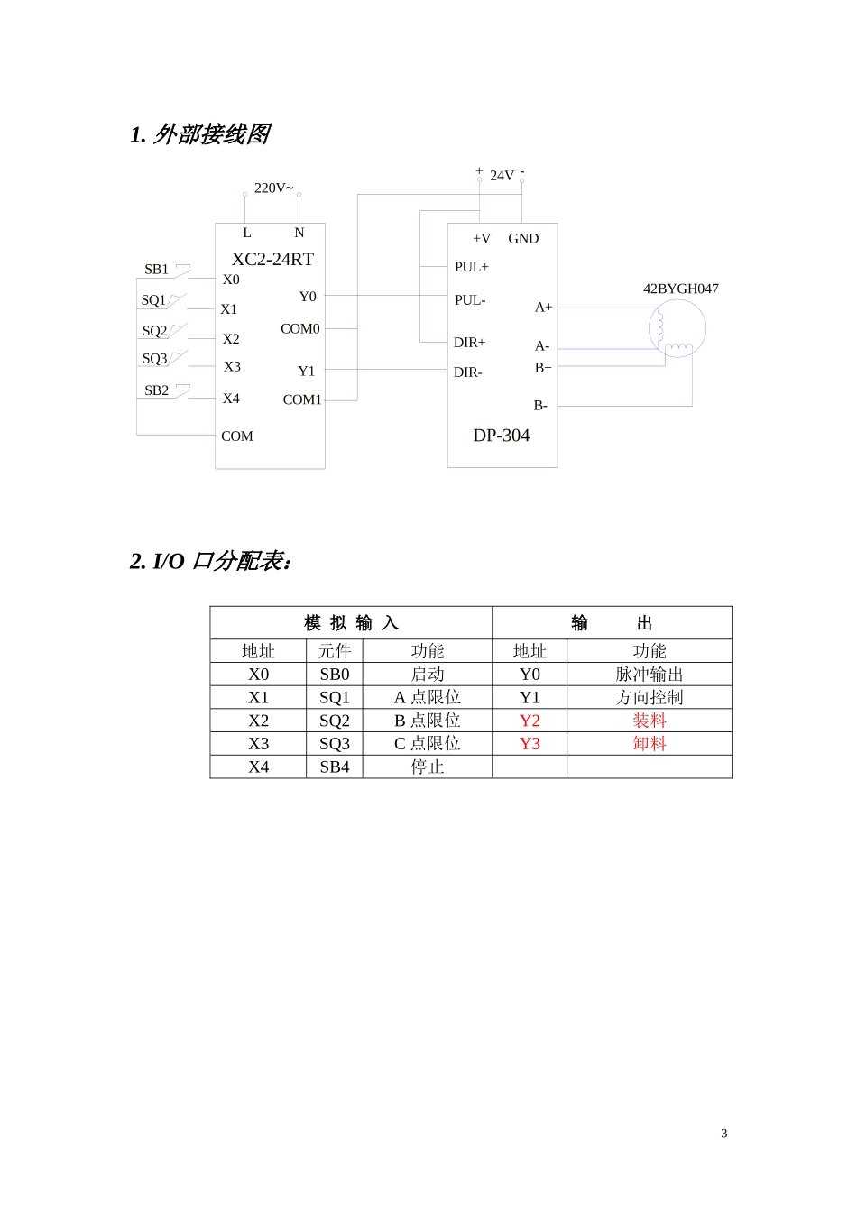 技师考题(运料小车)_第3页