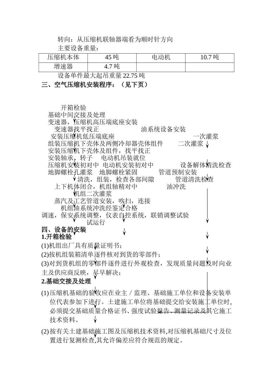 空气压缩机安装方案_第2页