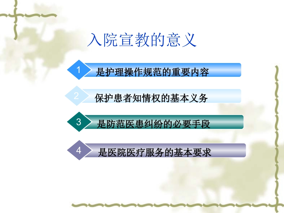 新入院病人的健康宣教_第2页