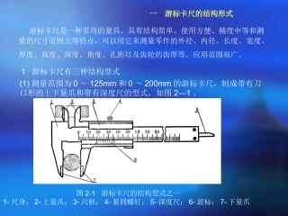 游标卡尺的类型及使用介绍