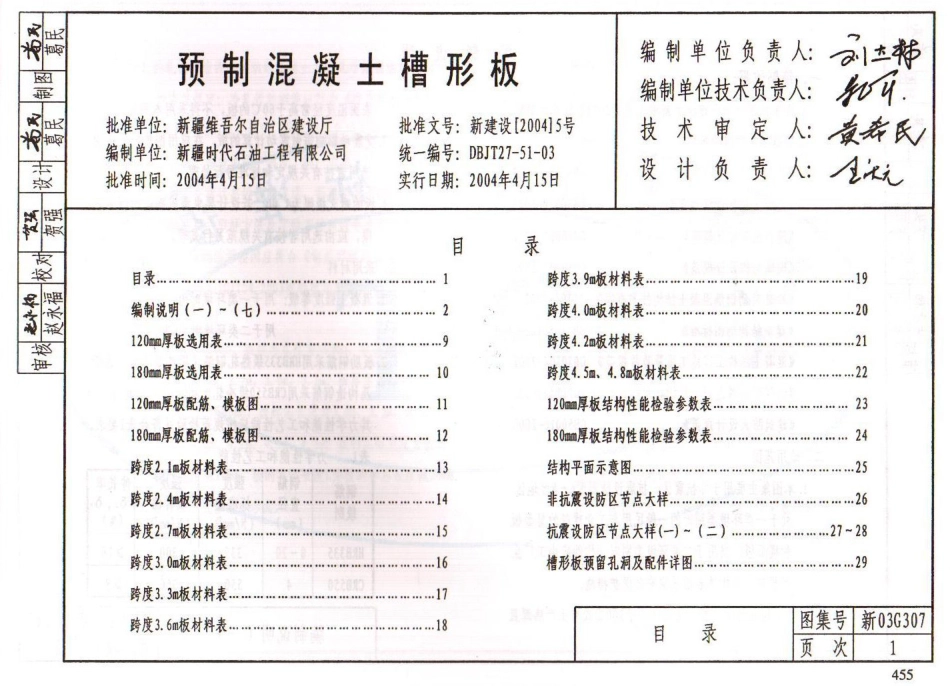 新06G307  预制混凝土槽形板_第2页