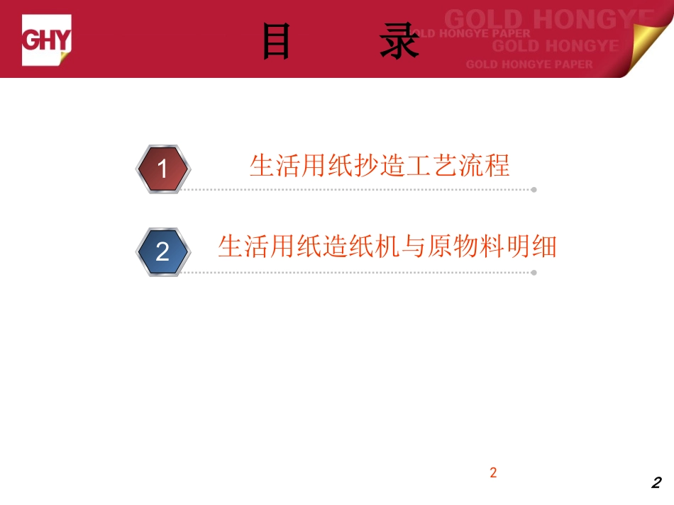 生活用纸抄纸工艺流程介绍_第2页