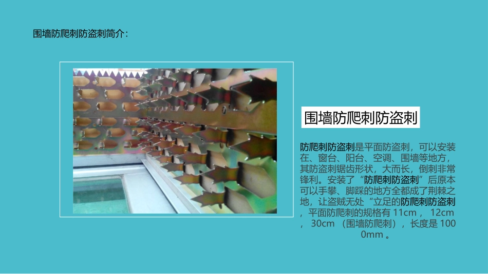 围墙防爬刺防盗刺_第3页