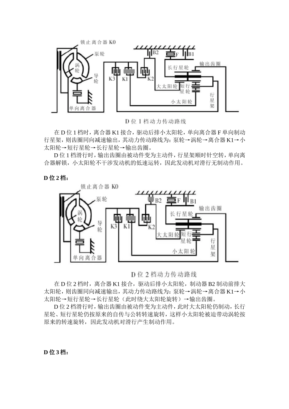拉维娜式辛普森式自动变速器装实习_第3页