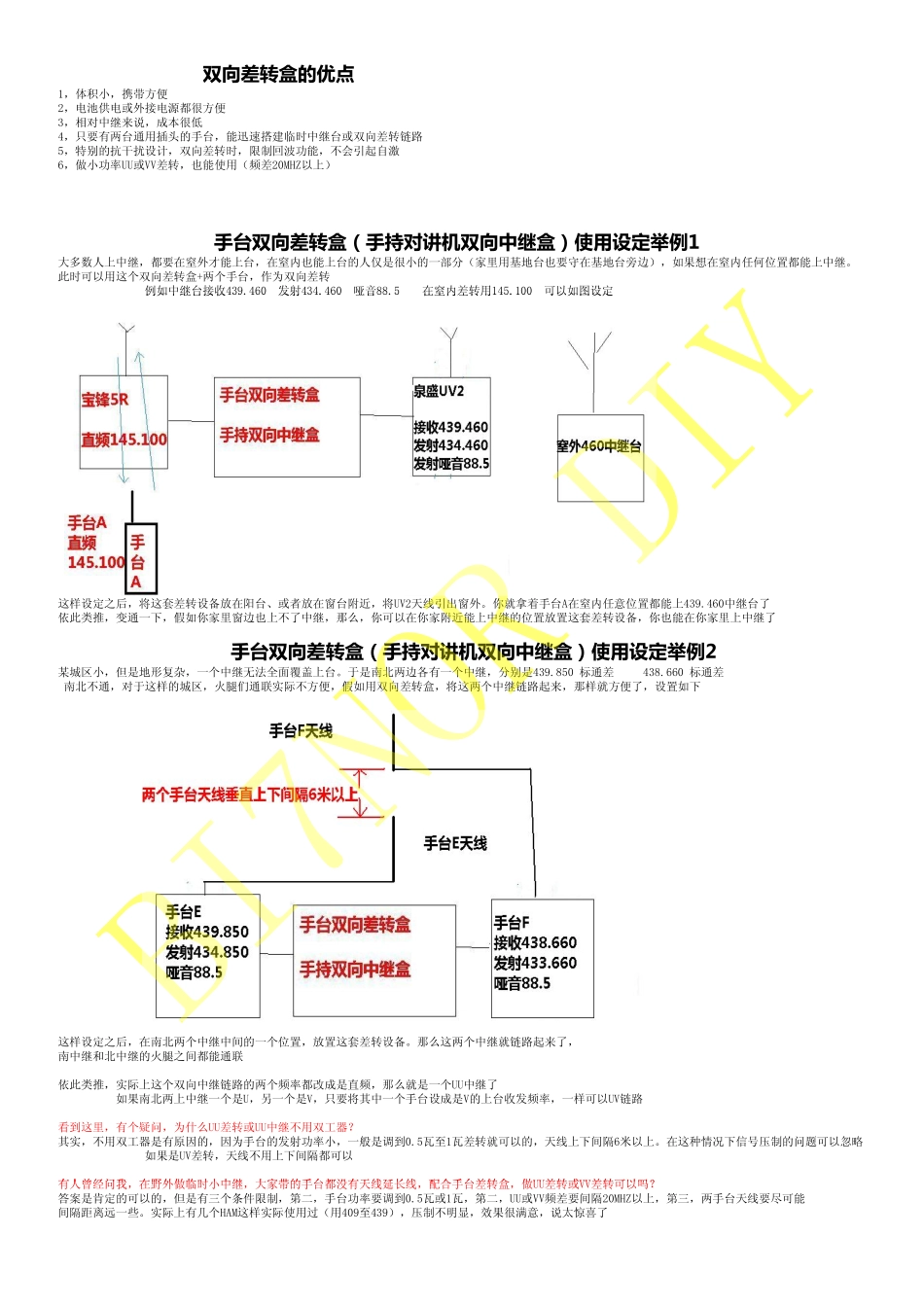 手台双向差转盒-手持对讲机双向中继盒_应用_第3页