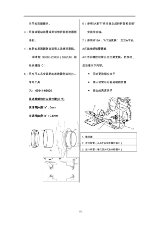 长安铃木全新天语SX4维修手册资料12