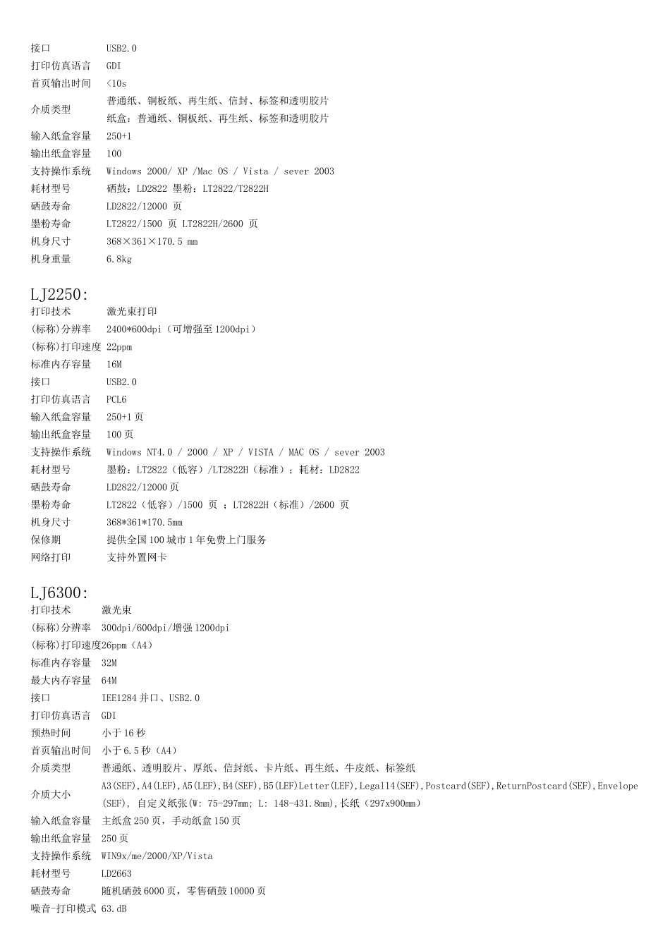 联想打印机参数_第2页