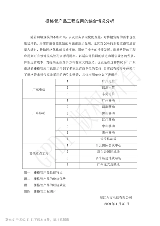 栅格管替代PVC管的应用分析