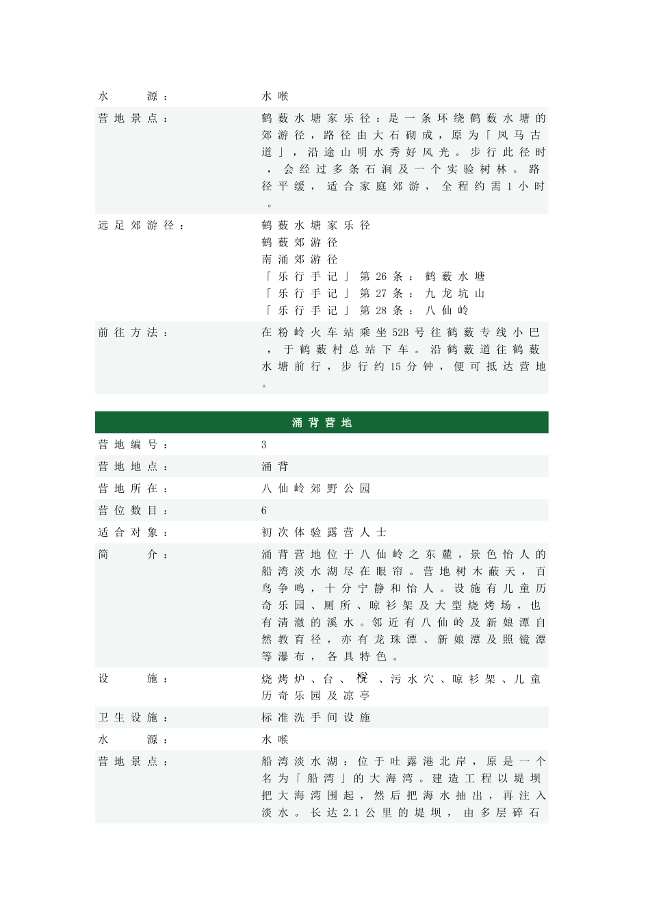 香港露营地信息汇总_第2页