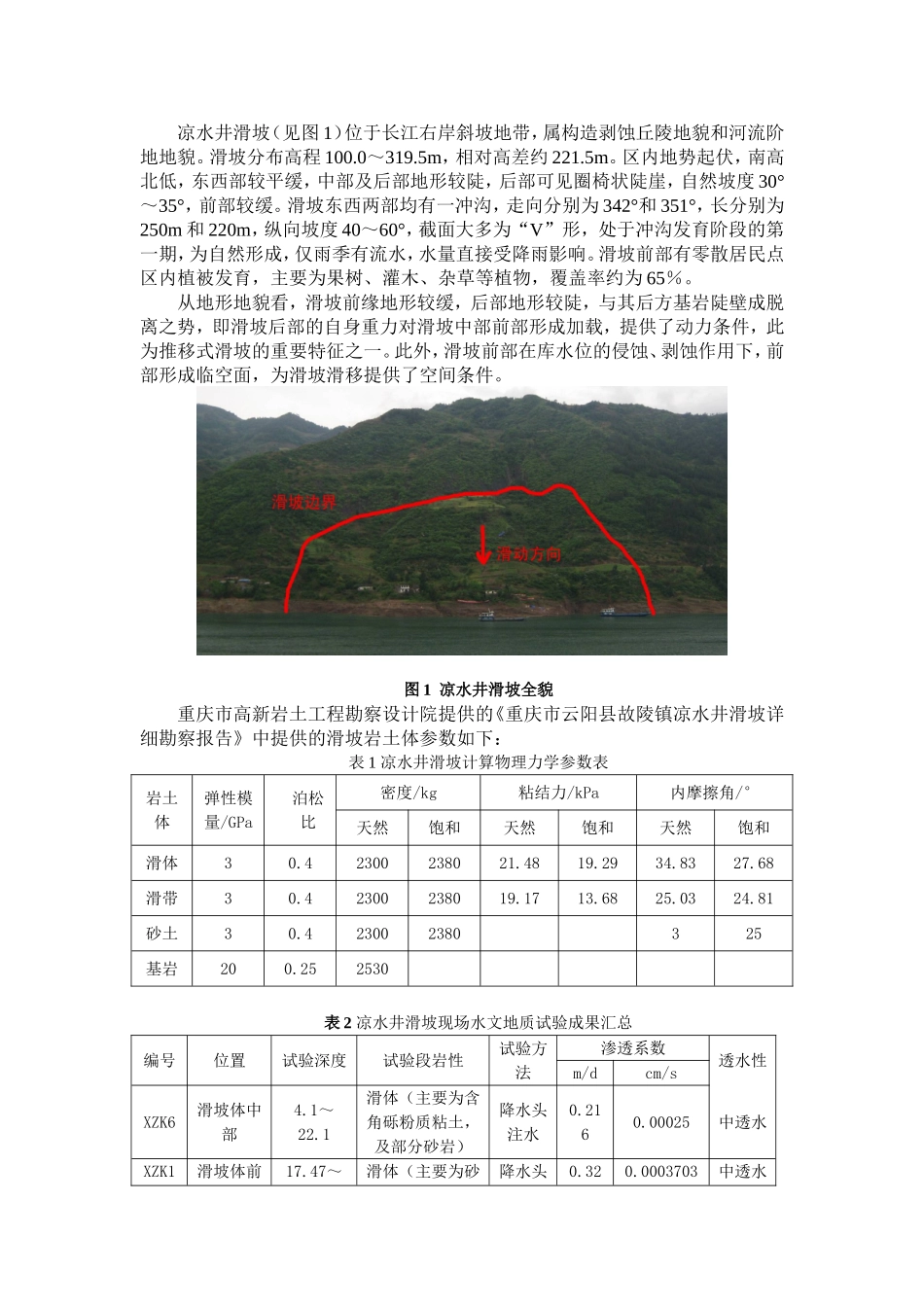 凉水井滑坡(浮托减重型)_第2页