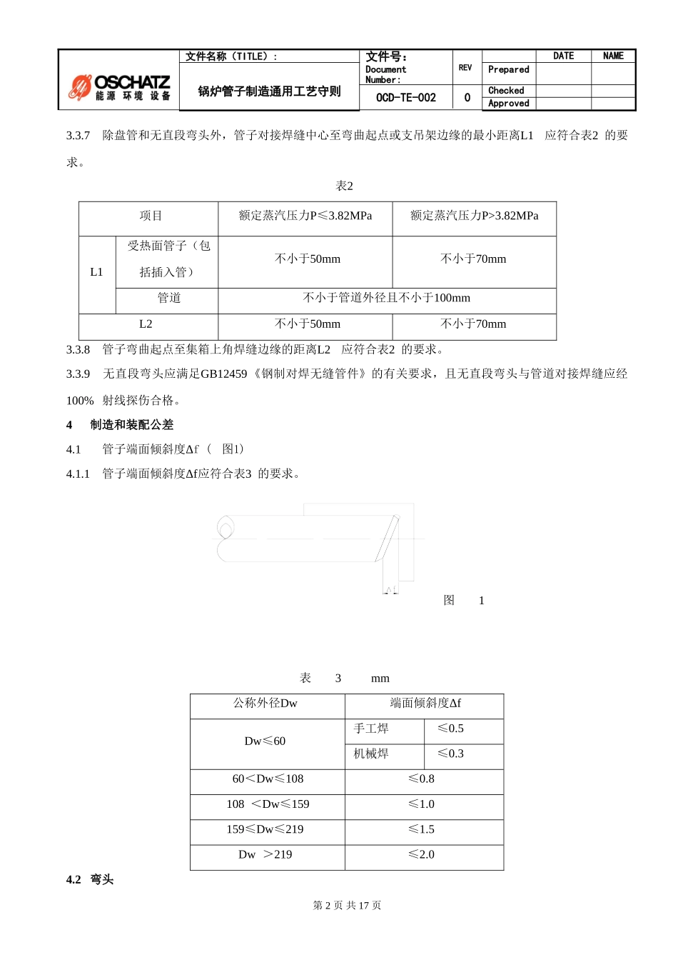 锅炉管子制造通用工艺守则-OCD-TE-002_第2页