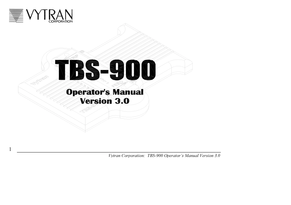 工具 tbs900_manual 使用手册_第1页