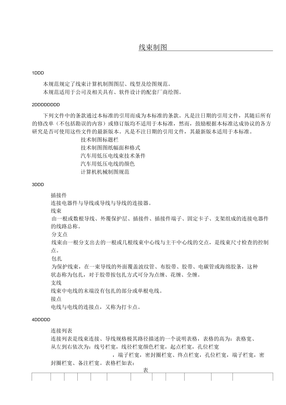 线束制图标准_第1页