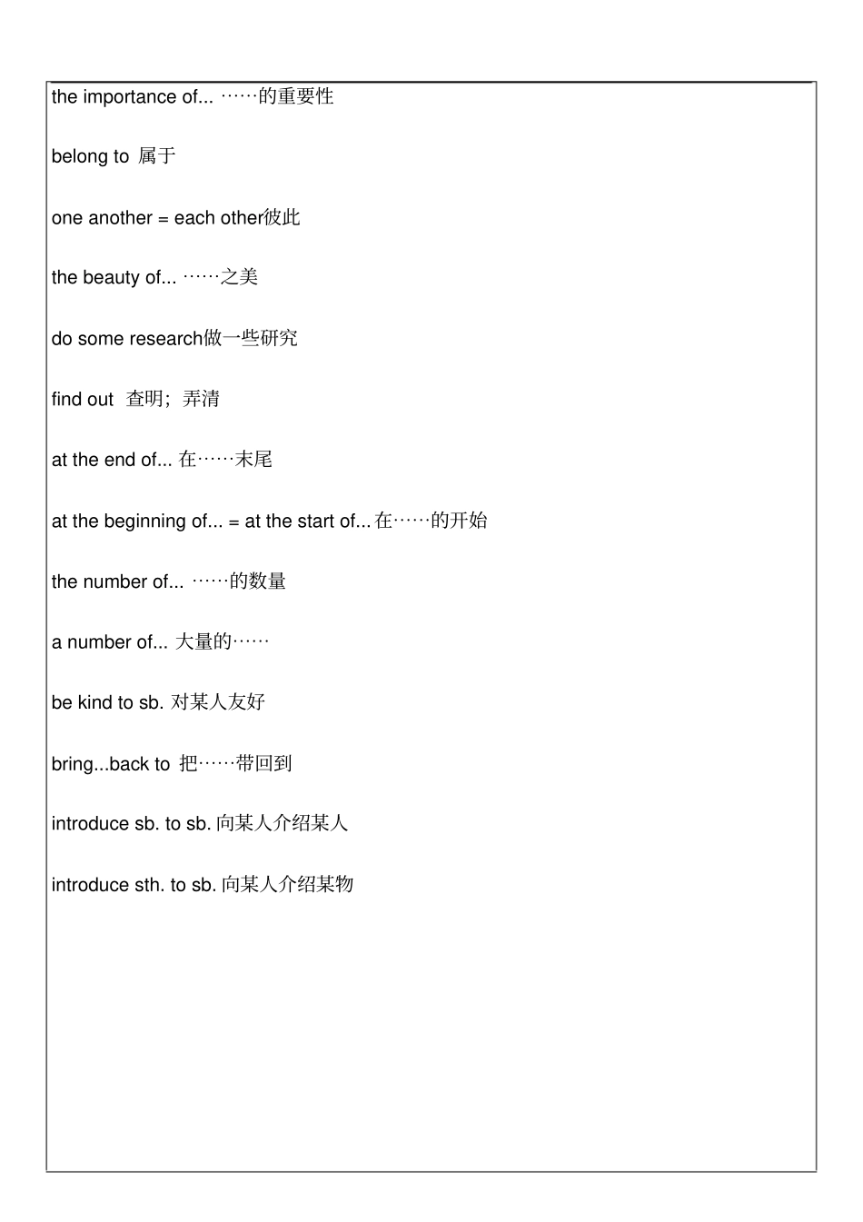 人教版八年级下英语Unit8重点短语归纳_第3页