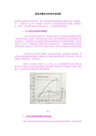 看懂转矩转速曲线