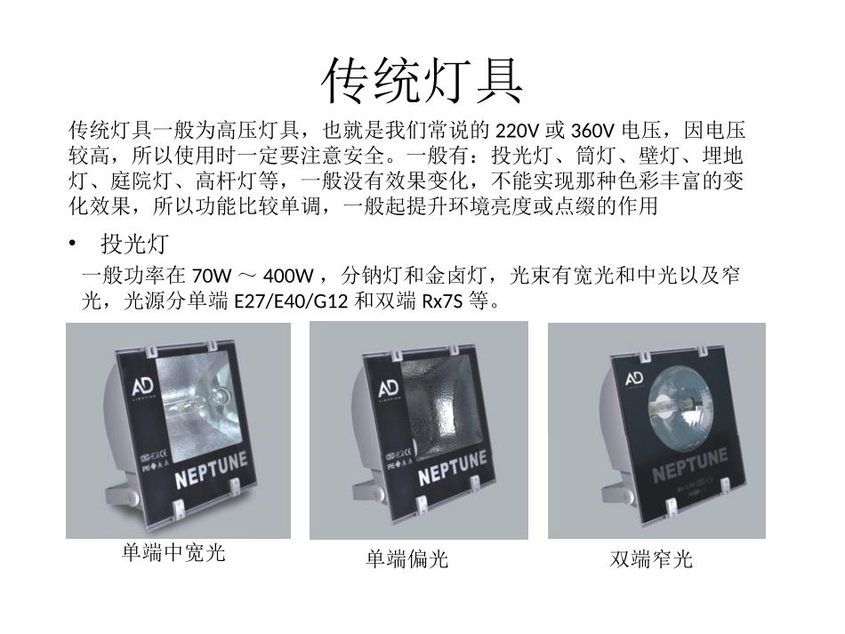 亮化工程常用灯具基础知识_第2页