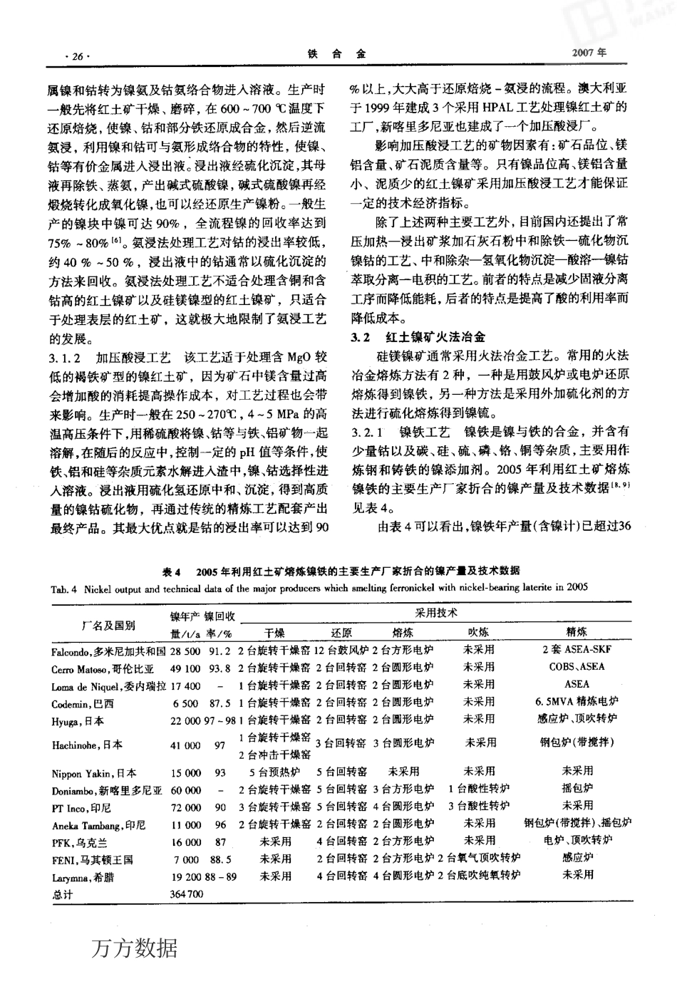 红土镍矿处理工艺探讨_第3页