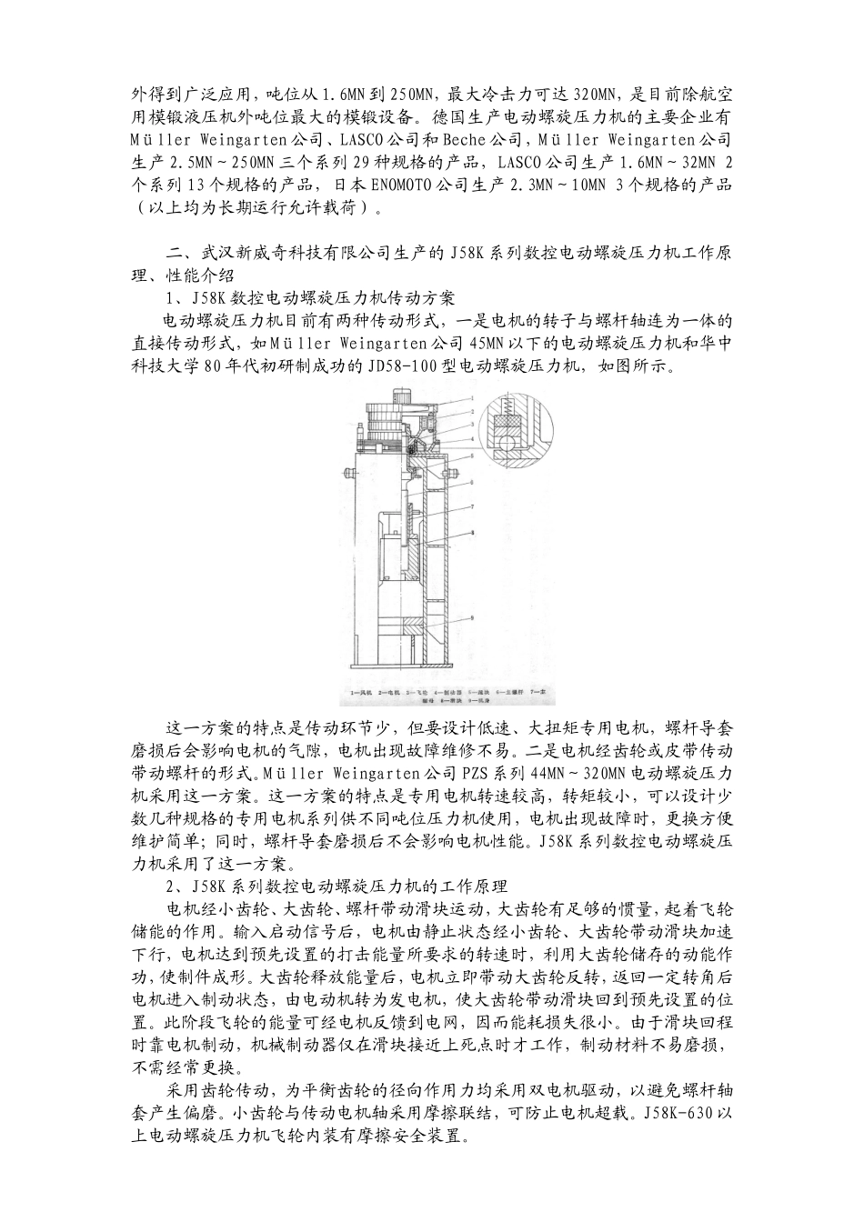 数控电动螺旋压力机简介_第2页
