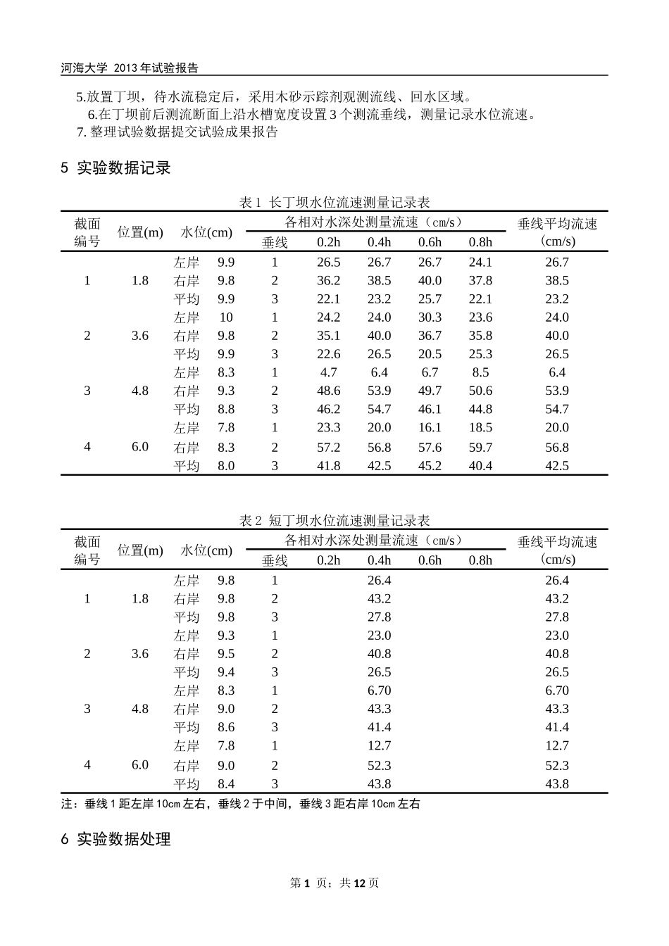 丁坝回流区试验_第2页