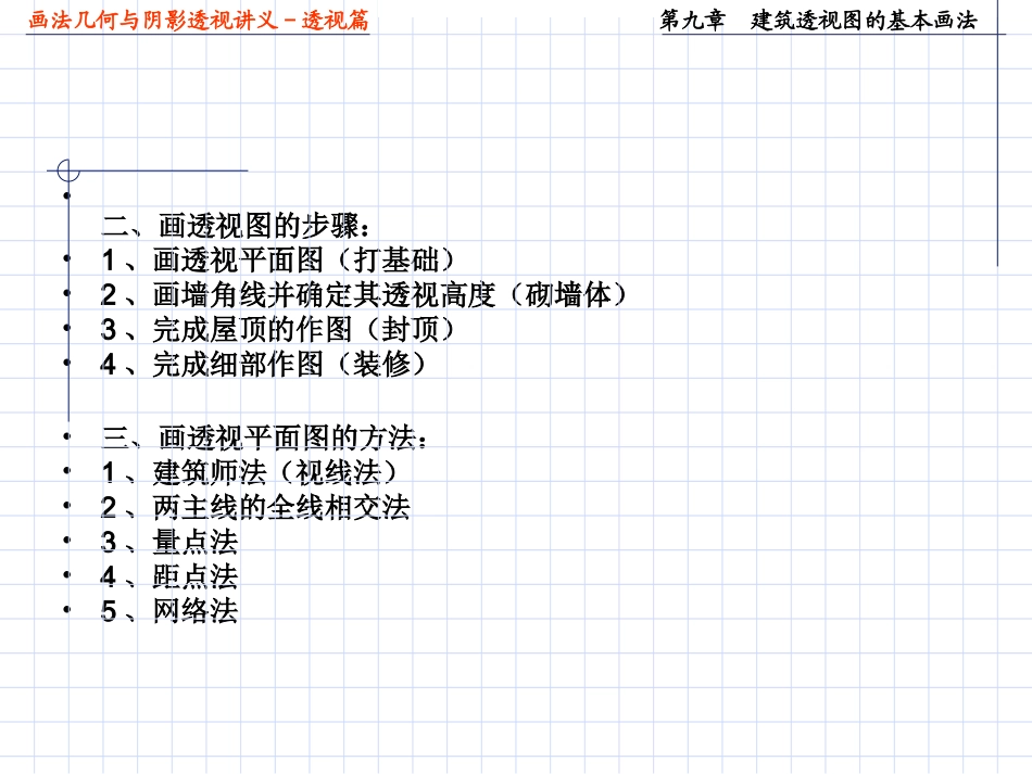 透视图的基本画法1_第2页