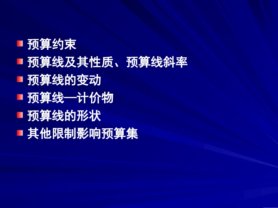 中级微观经济学2.预算约束_第2页