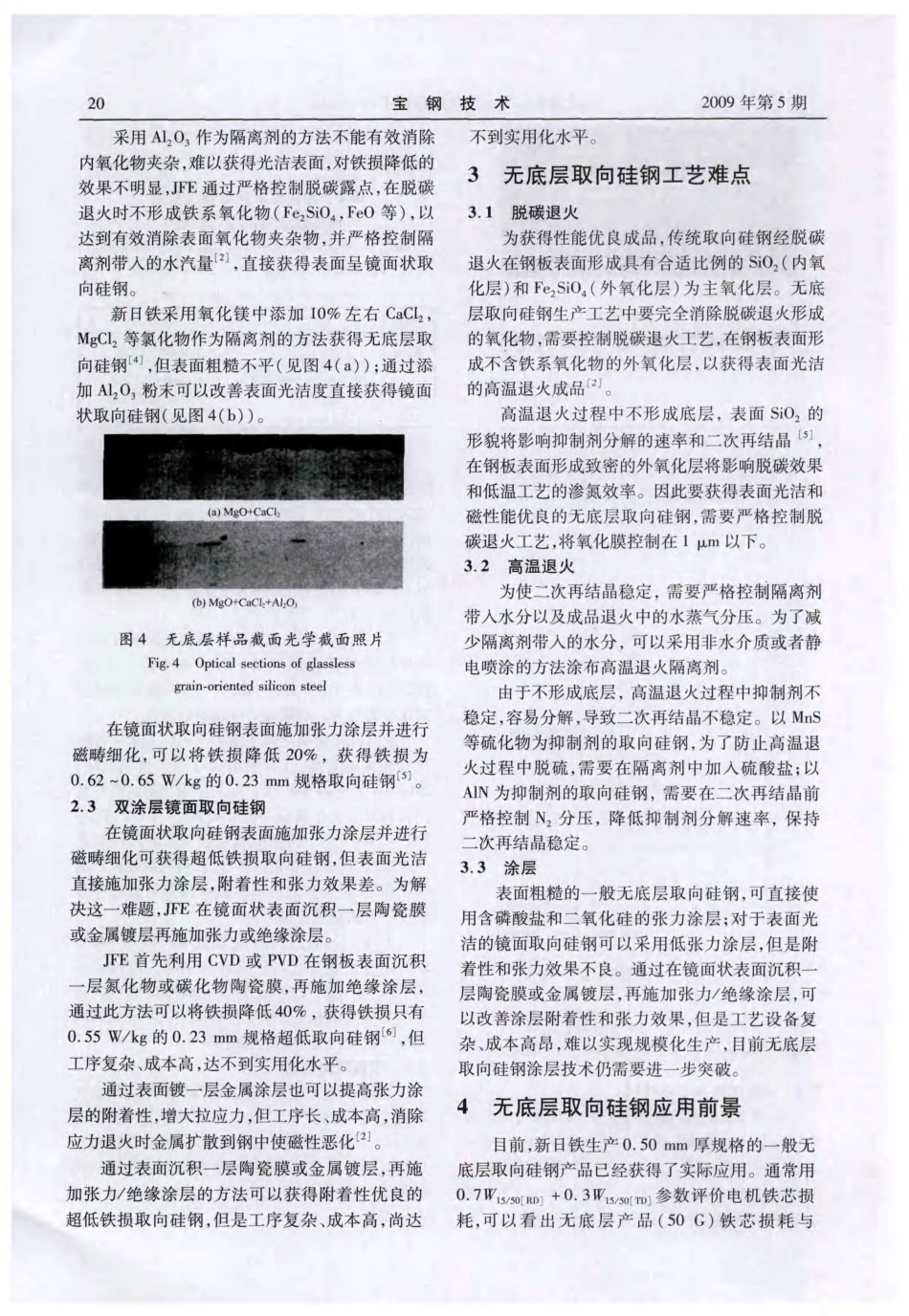 无底层取向硅钢工艺与进展_第3页