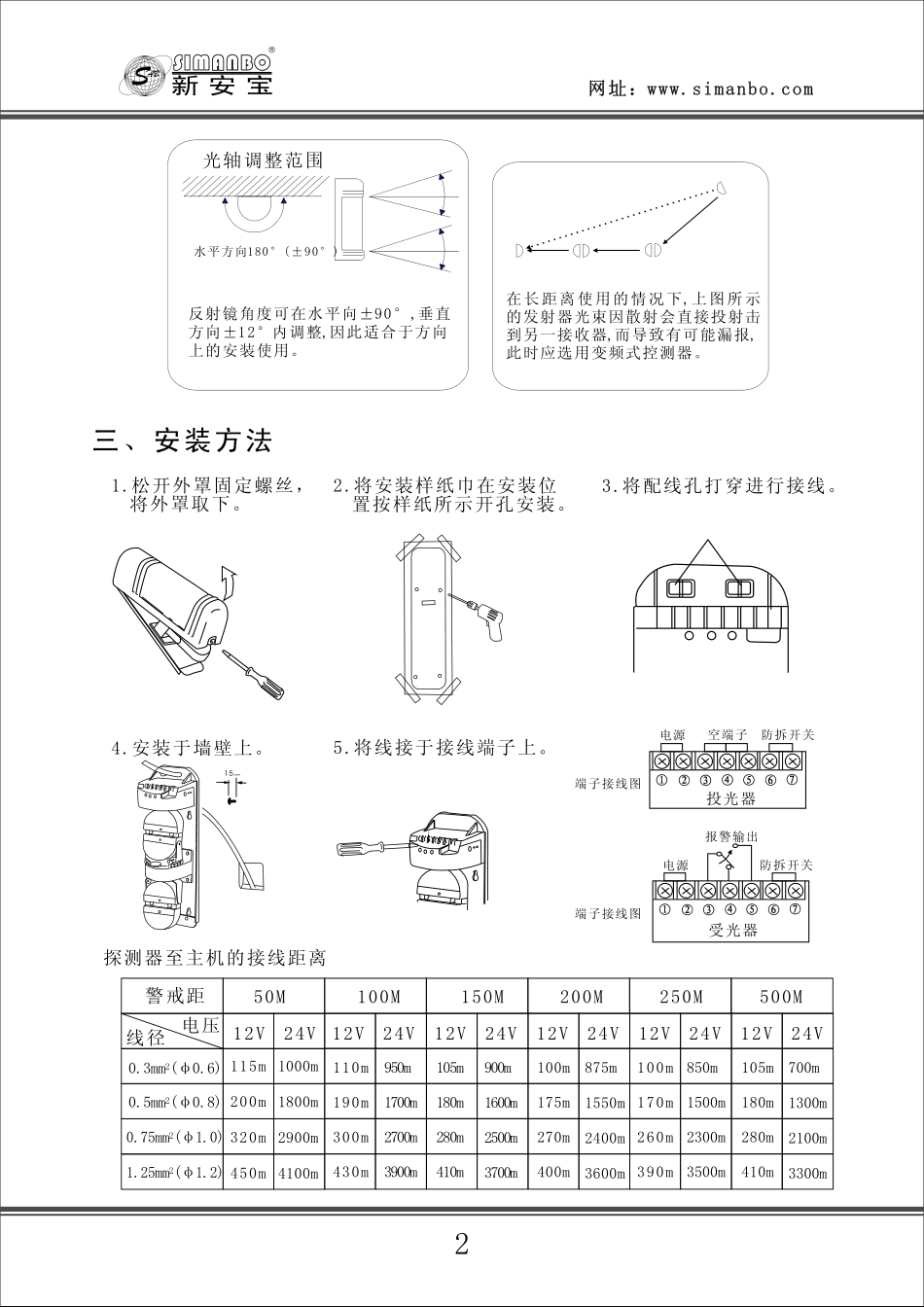 四光束红外对射_第3页