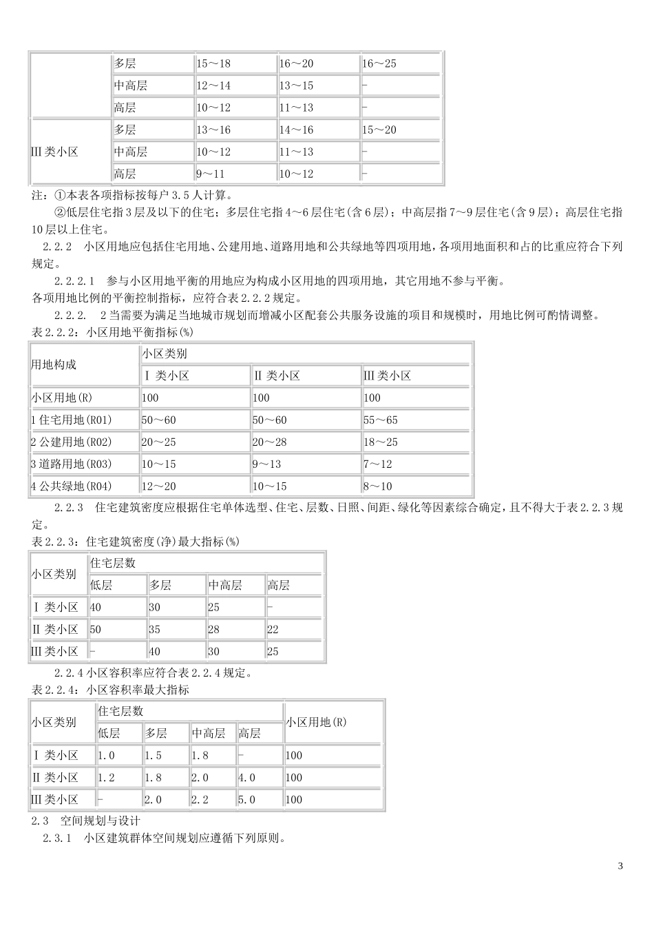广东省标准《居住小区技术规范》_第3页