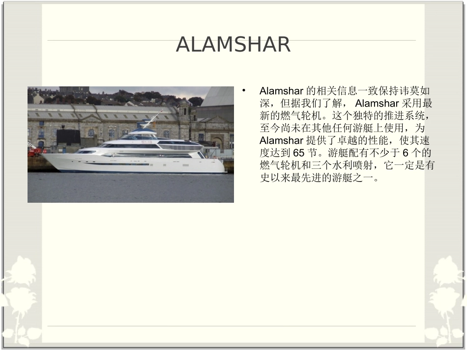 世界10大速度最快私人豪华游艇_第3页