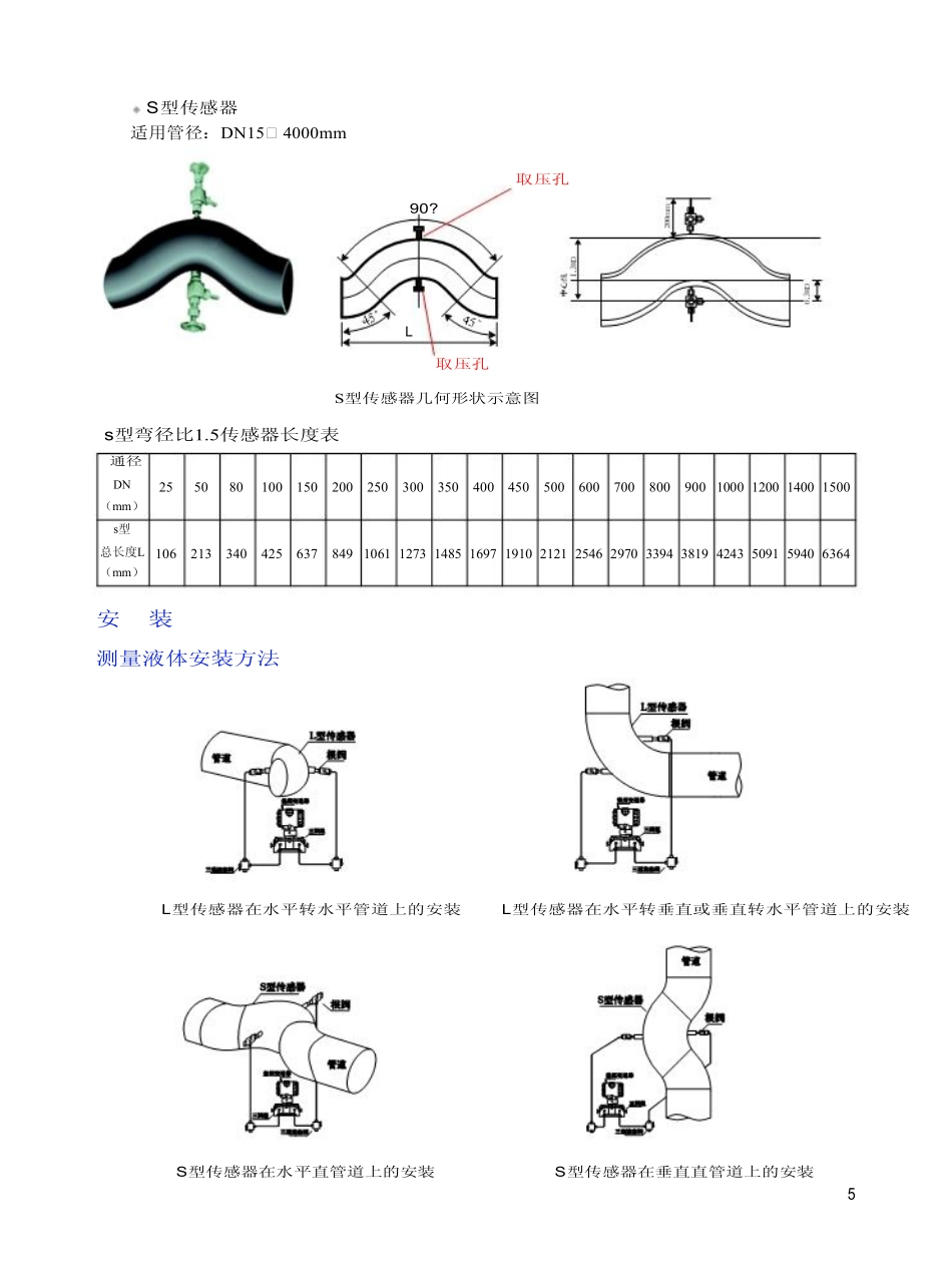 弯管差压式流量计,差压式流量计,弯管流量计_第3页