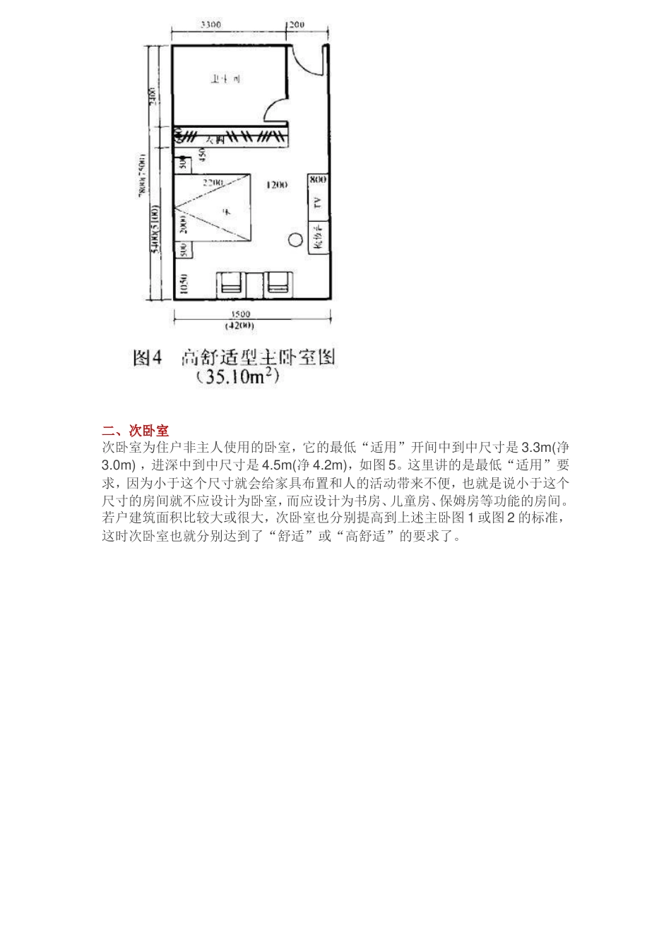 住宅房间的合理尺寸应该是多少_第3页