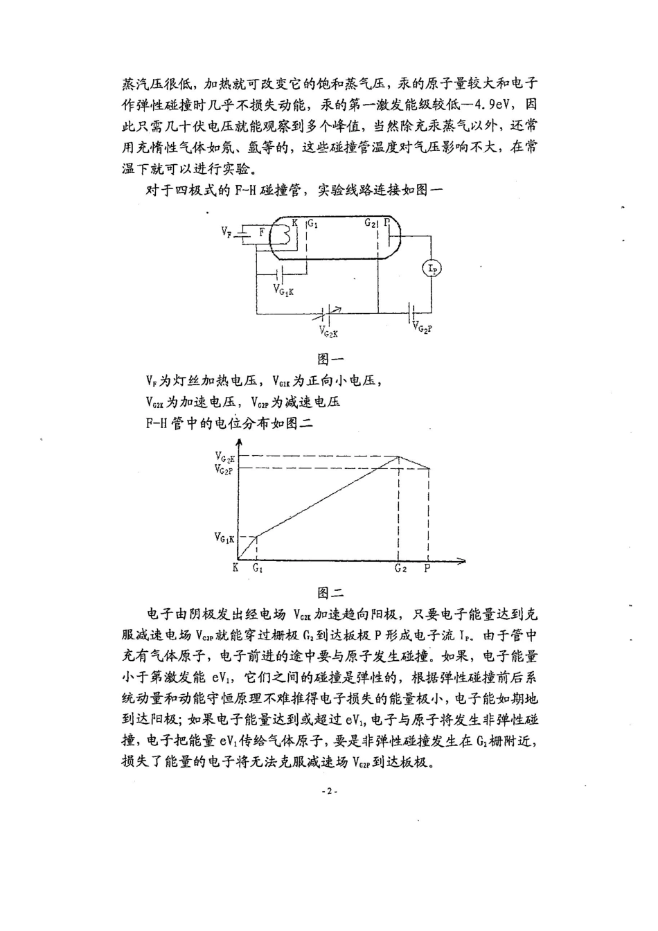 实验三 弗兰克-赫兹实验_第2页