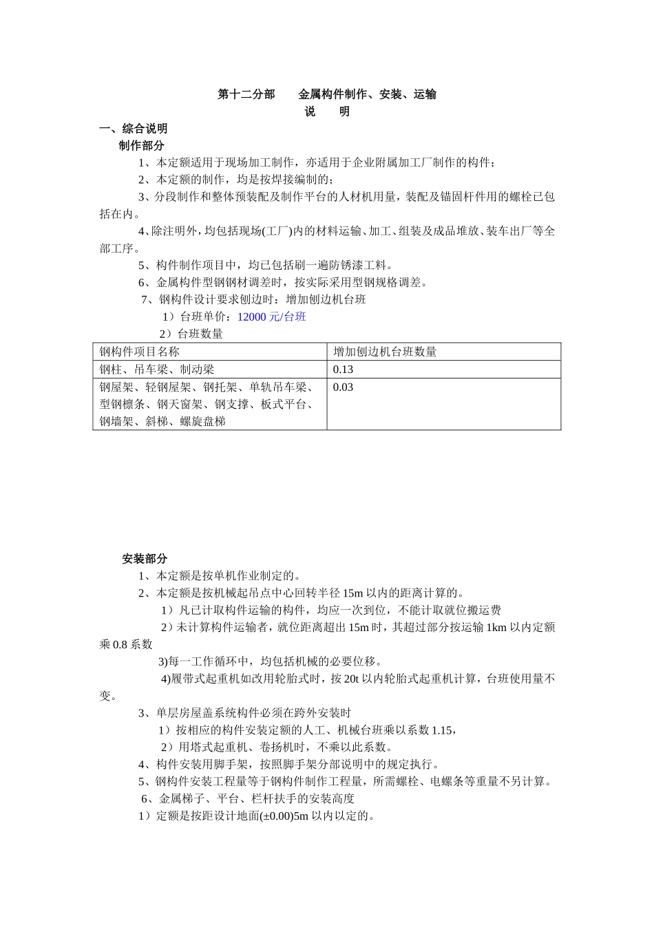 金属构件制作、安装、运输_第1页