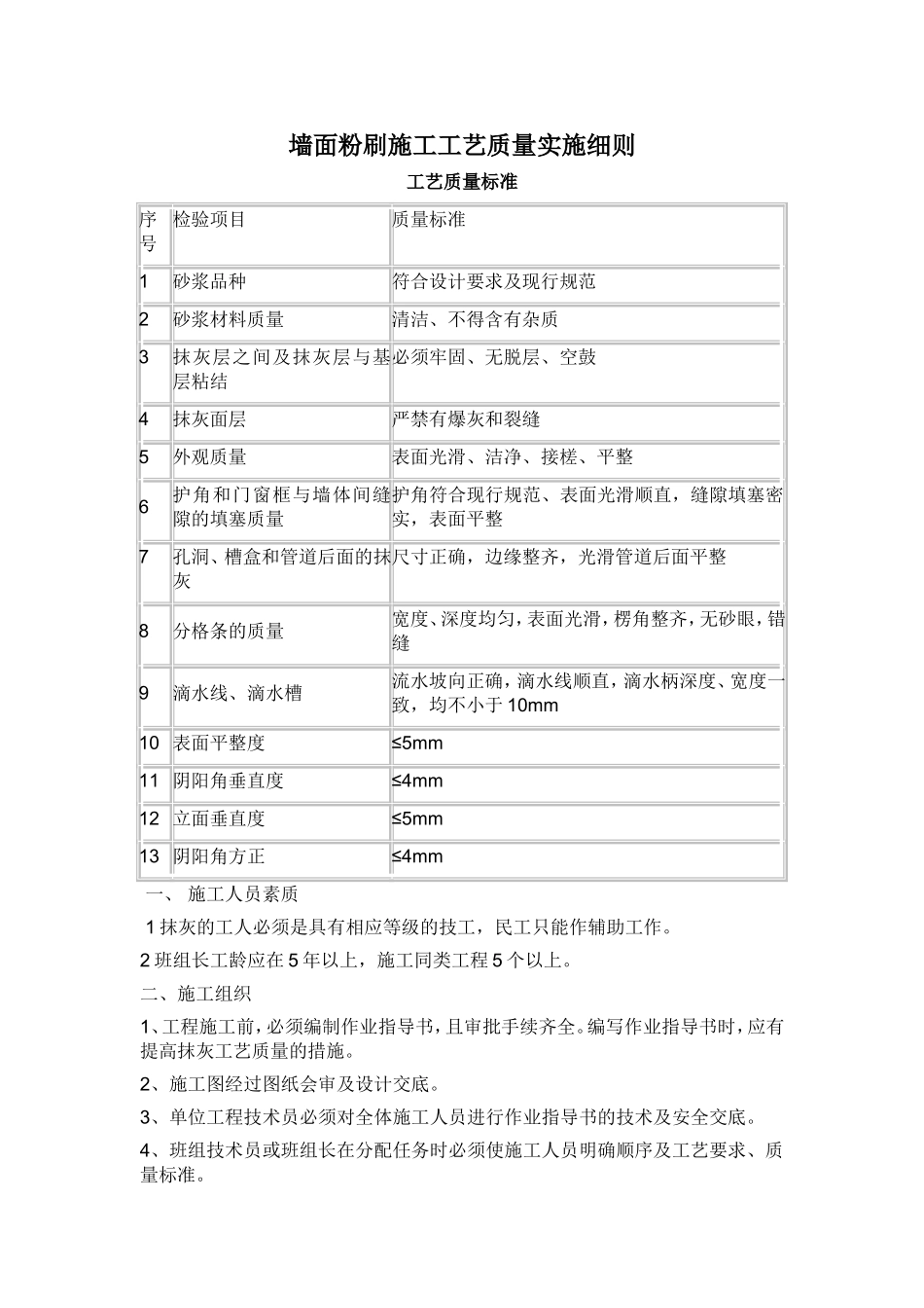 墙面粉刷施工细则_第1页
