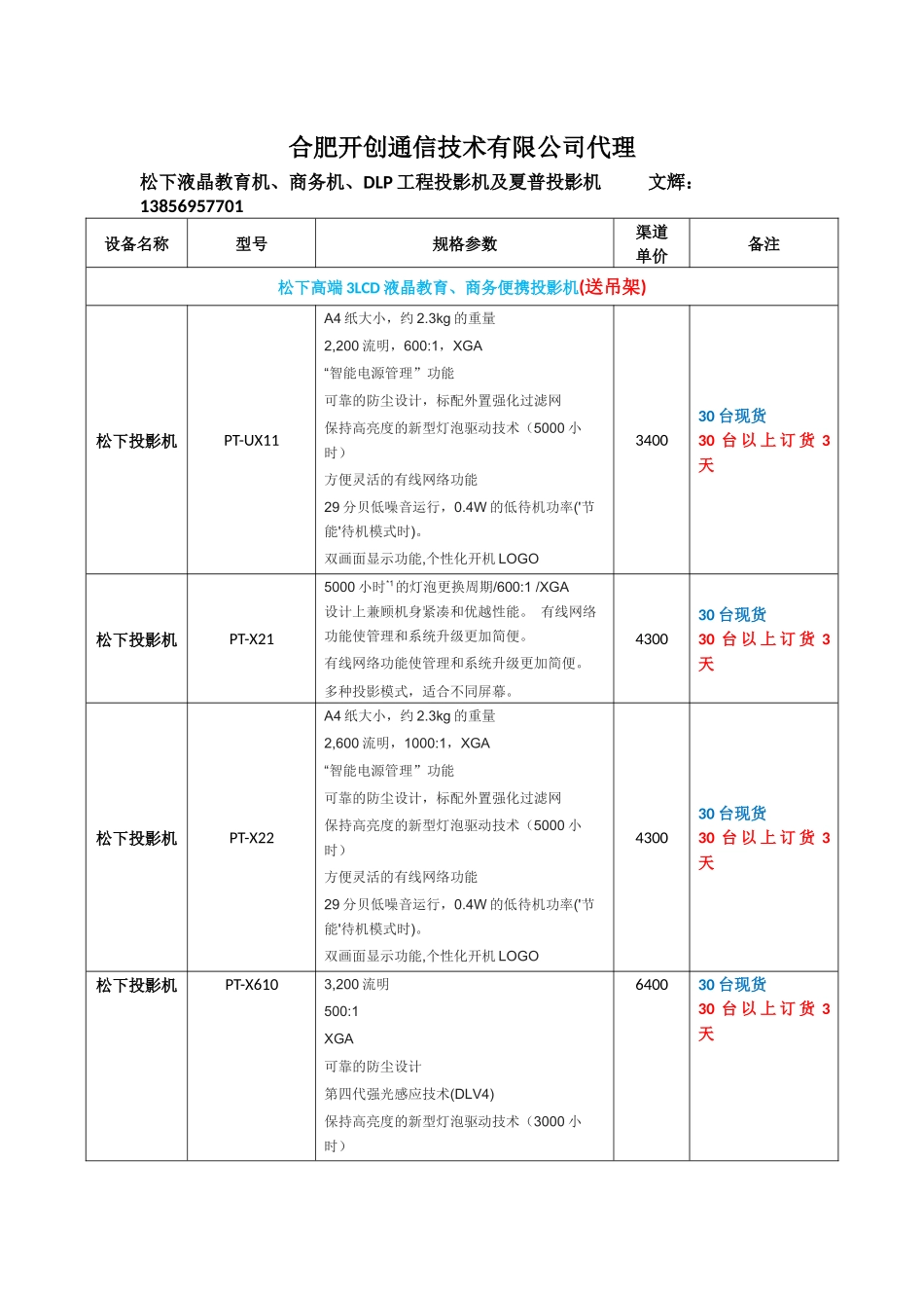 投影机、幕布、吊架、功放、音箱渠道批发_第1页