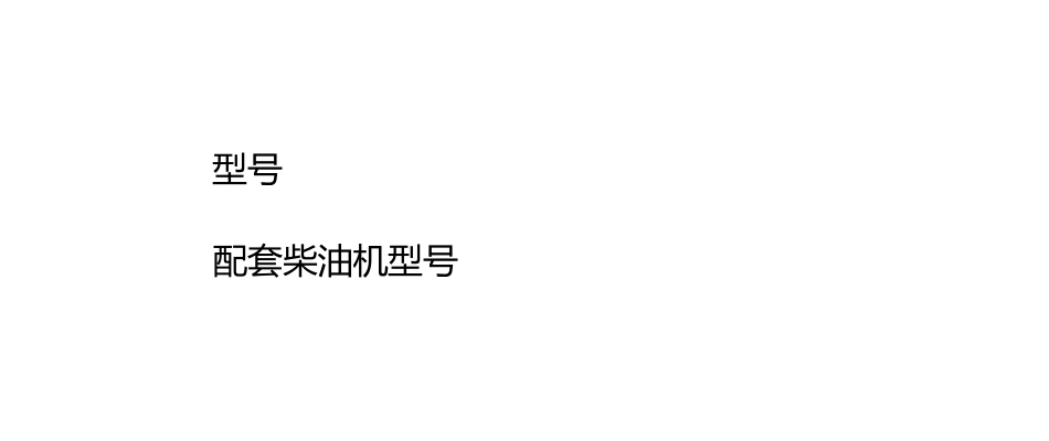 潍柴系列发电机组散热器的参数表。_第2页