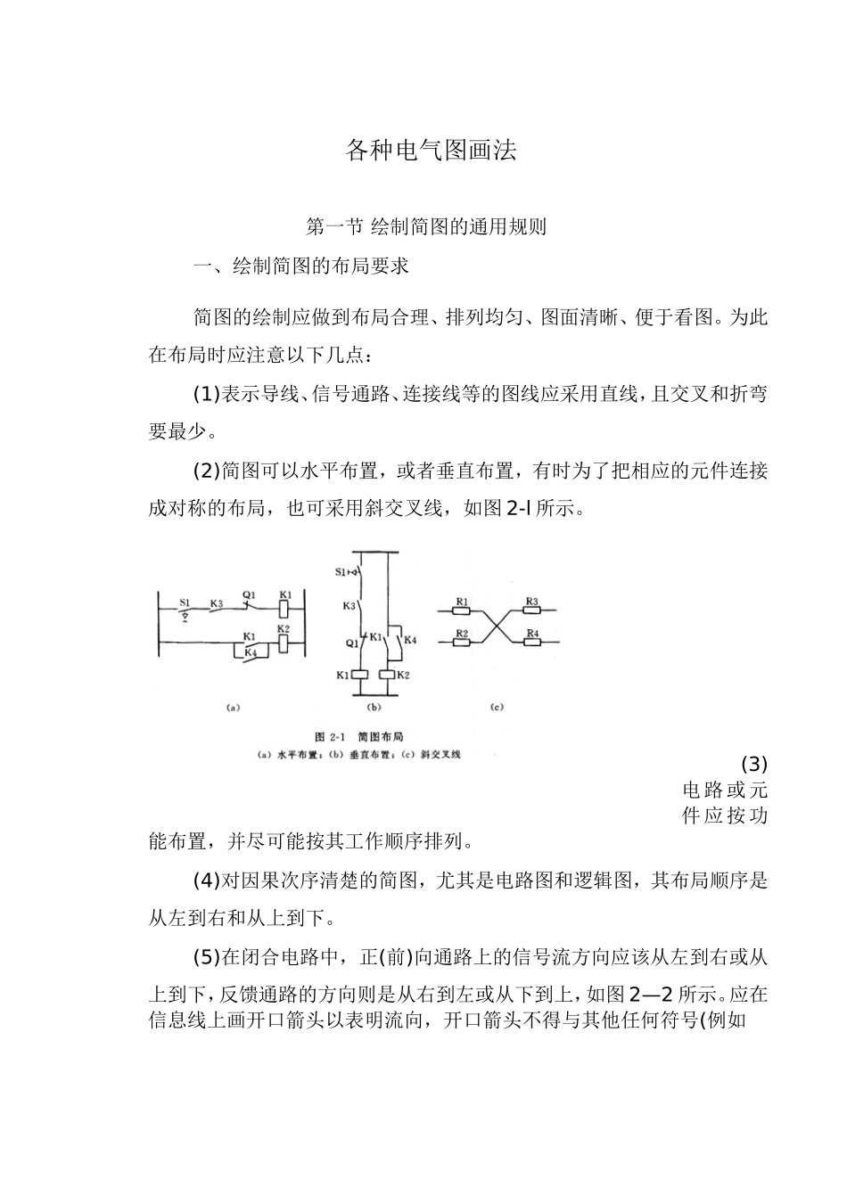 各种电气图画法_第1页