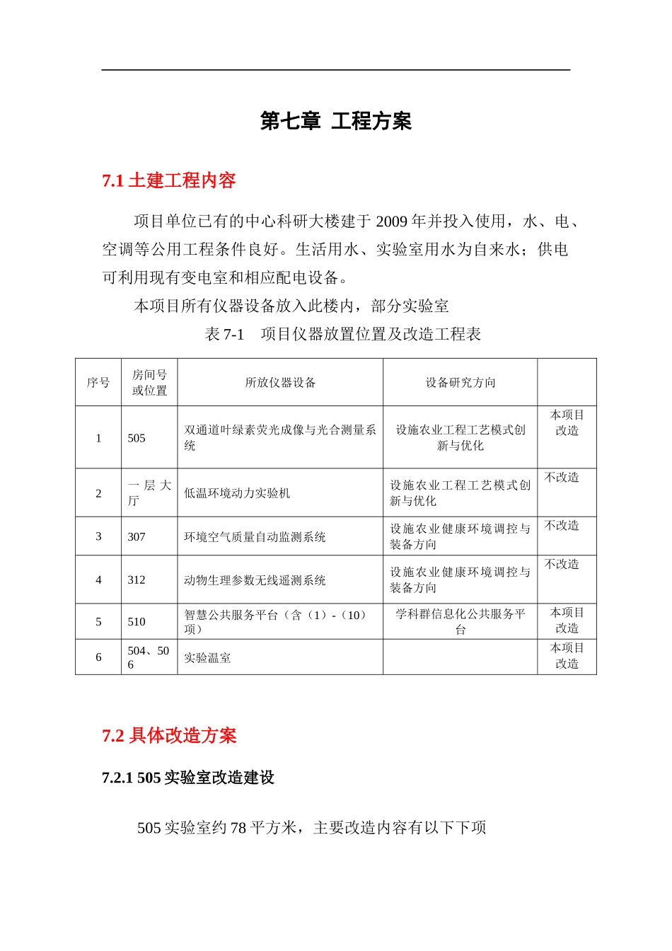 实验室改造工程方案_第1页