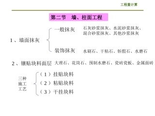第二节墙柱面