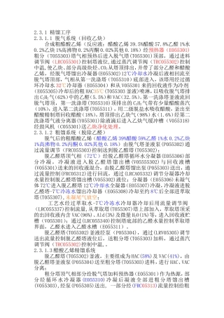 精馏工艺流程简述