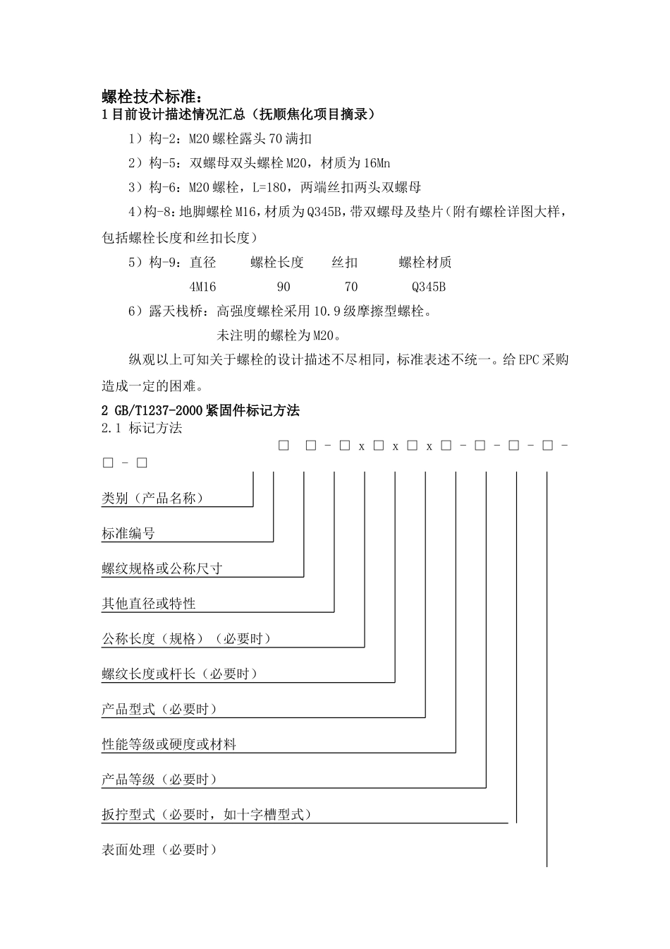 螺栓技术标准_第1页
