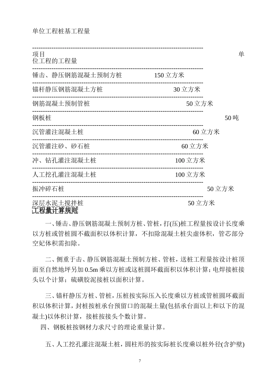 第二章 桩基础工程定额说明_第3页