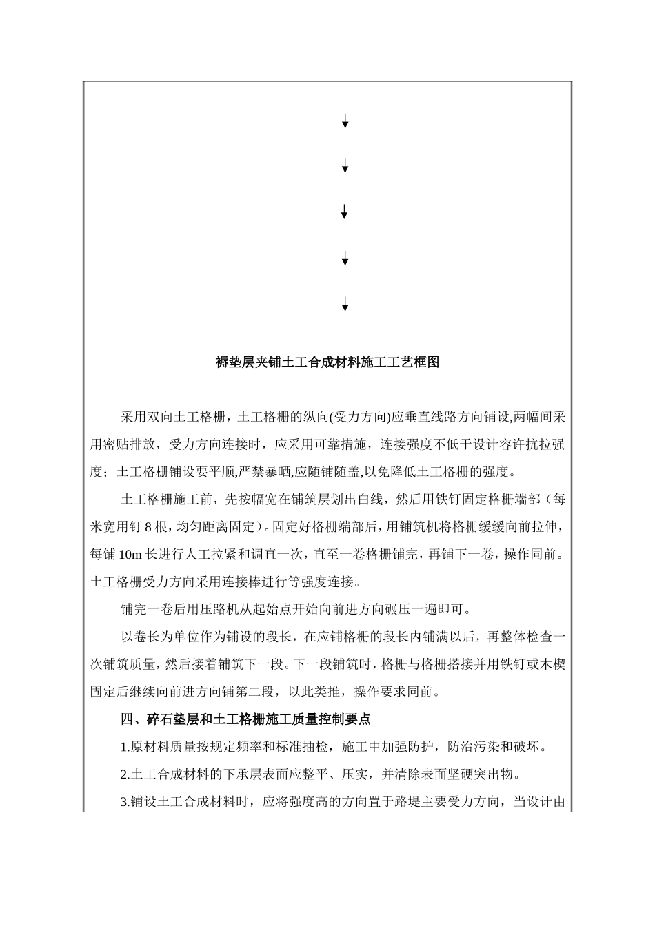 路基碎石垫层技术交底_第3页