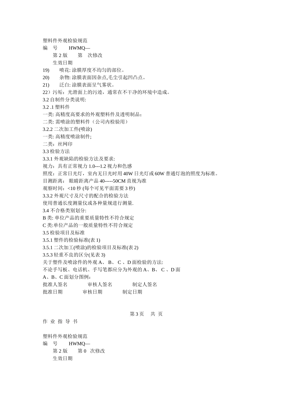 塑料件外观检验规范1_第2页