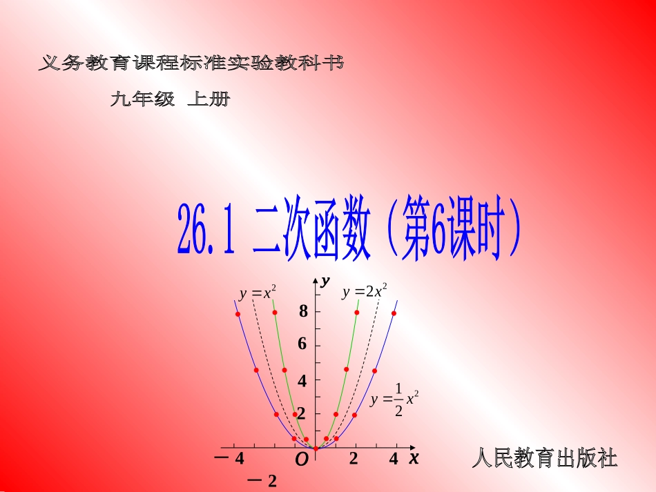 二次函数第课时_第1页