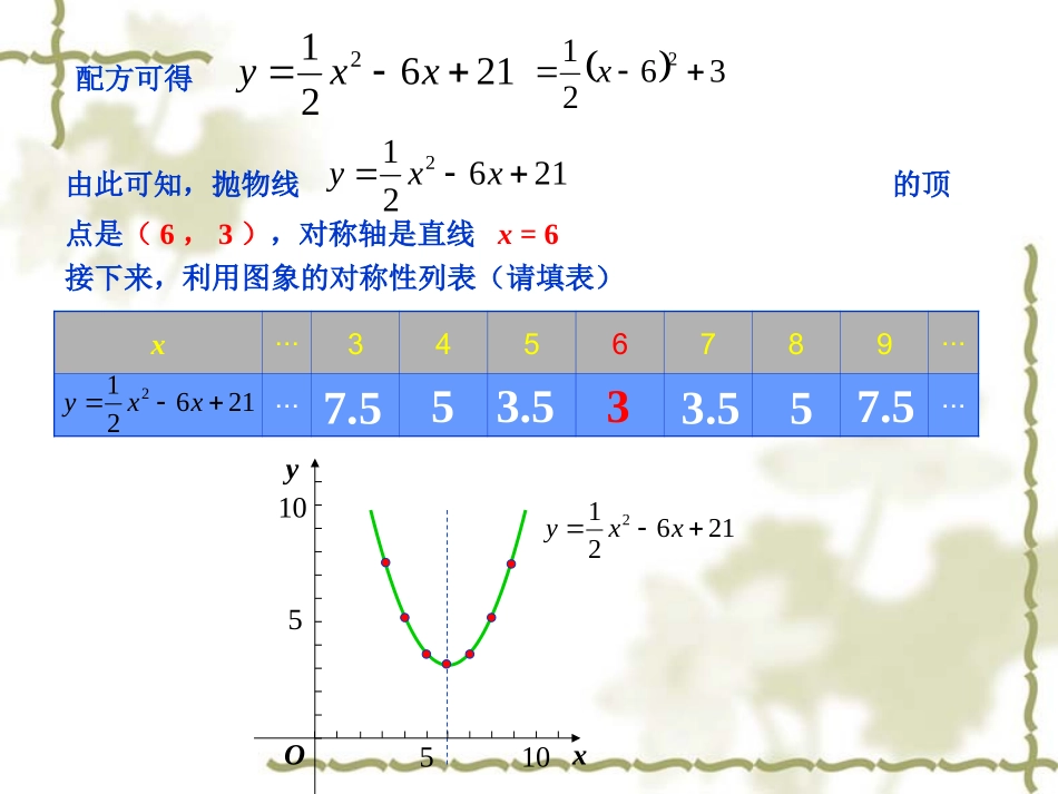 二次函数第课时_第3页
