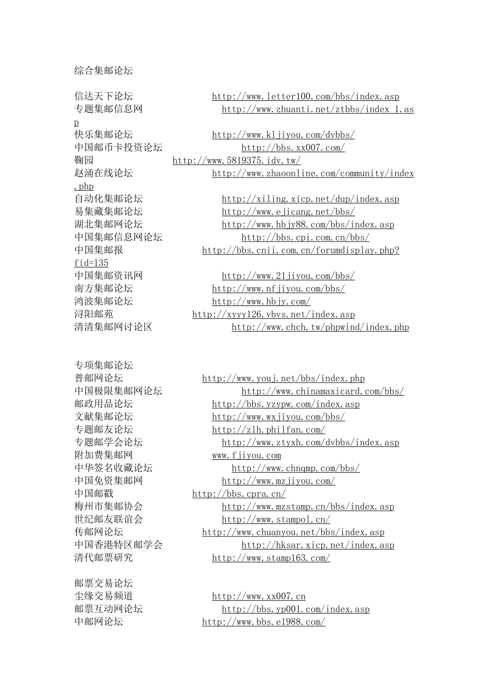 国内集邮网站之现状1_第3页